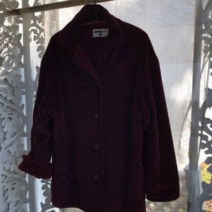 JenNy velvet jacket Sz L-XL